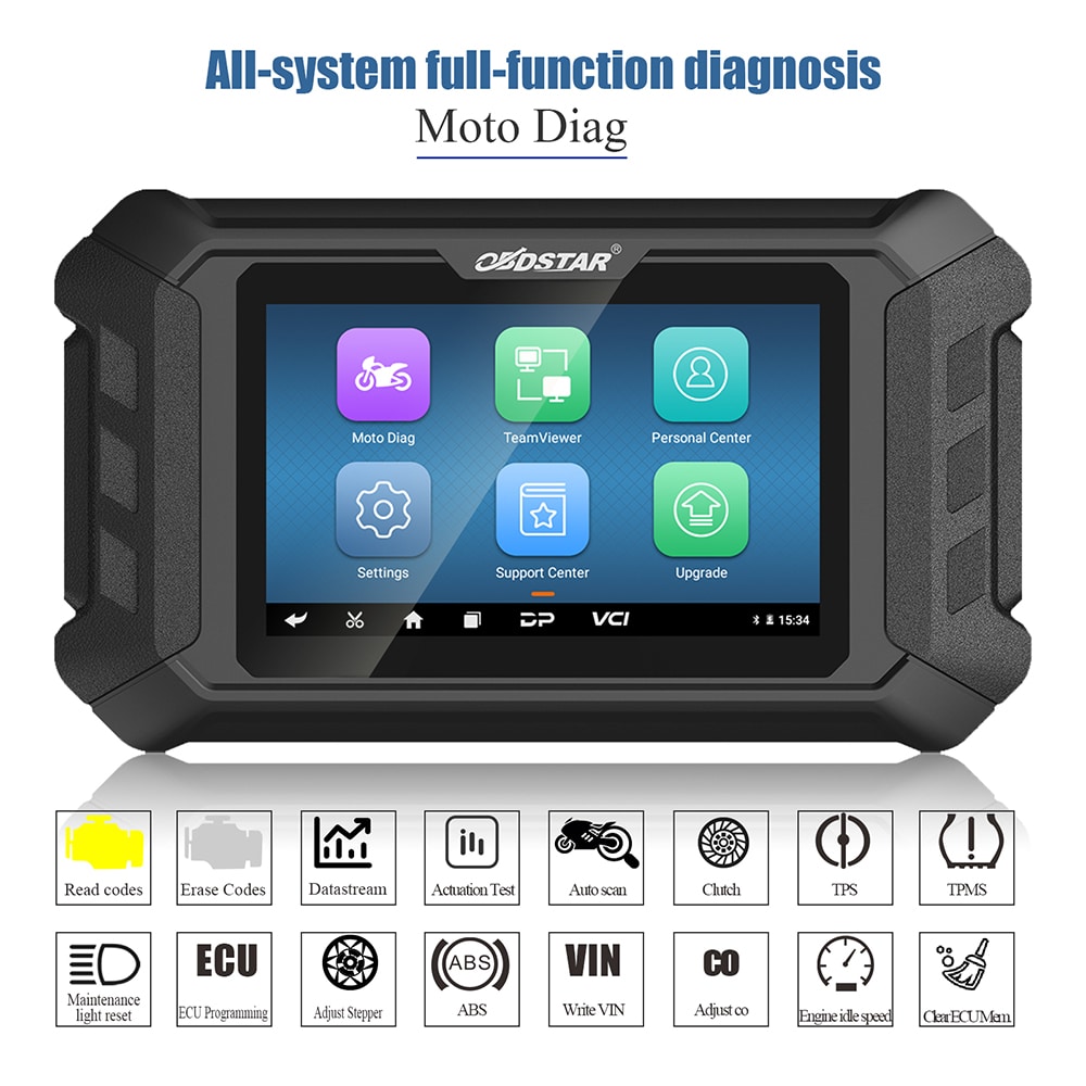 OBDSTAR MS50 Motorcycle Scanner 10